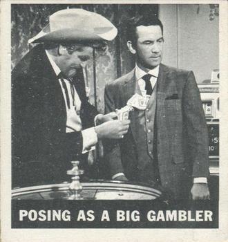 1966 Topps Get Smart #63 Posing As A Big Gambler Front