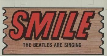 1964 Topps Beatles Plaks #35 Smile, the Beatles Are Singing Front