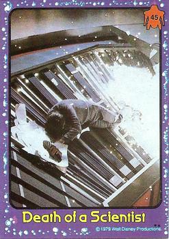 1979 Topps The Black Hole #45 Death of a Scientist Front