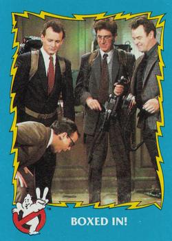 1989 Topps Ghostbusters II #33 Boxed In! Front