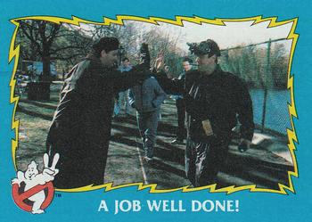1989 Topps Ghostbusters II #43 A Job Well Done! Front