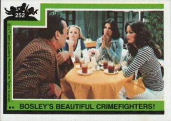 1977 Topps Charlie's Angels #252 Bosley's Beautiful Crimefighters! Front