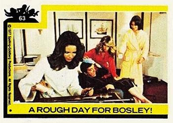 1977 Topps Charlie's Angels #63 A Rough Day for Bosley! Front