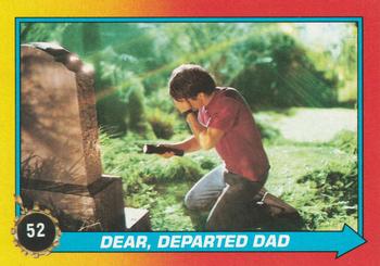 1989 Topps Back to the Future Part II #52 Dear, Departed Dad Front