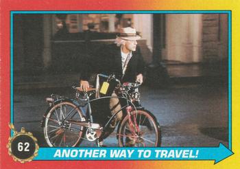 1989 Topps Back to the Future Part II #62 Another Way To Travel! Front