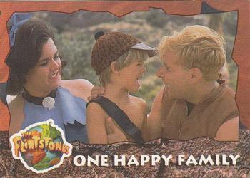 1993 Topps The Flintstones #26 One Happy Family Front