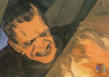 1994 Topps Universal Monsters #23 Frankenstein Front