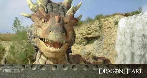 1996 Topps Dragonheart #40 Draco blames the bad reputation drago Front