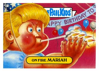 2003 Topps Garbage Pail Kids All-New Series 1 #2a On Fire Mariah Front