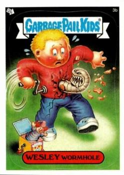 2003 Topps Garbage Pail Kids All-New Series 1 #3b Wesley Wormhole Front