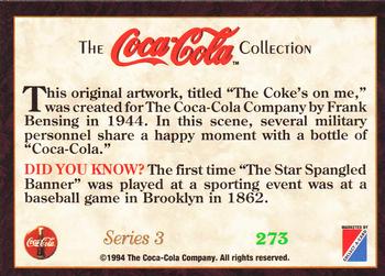 1994 Collect-A-Card Coca-Cola Collection Series 3 #273 