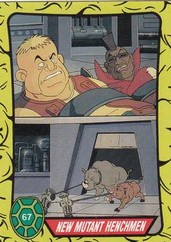 1989 O-Pee-Chee Teenage Mutant Ninja Turtles #67 New Mutant Henchmen Front