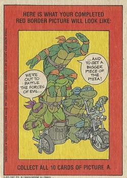 1989 O-Pee-Chee Teenage Mutant Ninja Turtles #94 Splinter Back