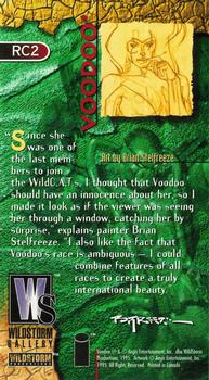 1995 Wildstorm Wildstorm Gallery - Readers' Choice #RC2 Voodoo Back