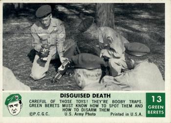1966 Philadelphia Green Berets #13 Disquised Death Front