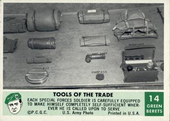 1966 Philadelphia Green Berets #14 Tools of the Trade Front