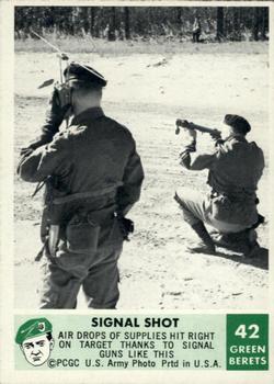 1966 Philadelphia Green Berets #42 Signal Shot Front