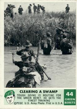 1966 Philadelphia Green Berets #44 Clearing a Swamp Front
