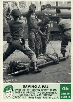 1966 Philadelphia Green Berets #46 Saving a Pal Front