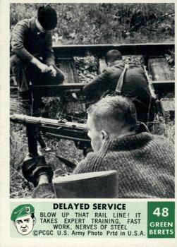 1966 Philadelphia Green Berets #48 Delayed Service Front