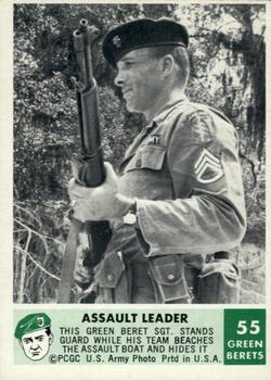 1966 Philadelphia Green Berets #55 Assault Leader Front