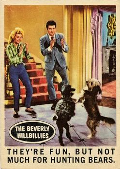1963 Topps Beverly Hillbillies #35 They're fun, but not much for hunting bears. Front