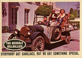 1963 Topps Beverly Hillbillies #44 Everybody got Cadillacs, but we got something special. Front