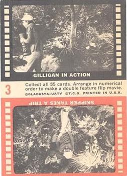 1965 Topps Gilligan's Island #3 Somebody call for a handy man? Back