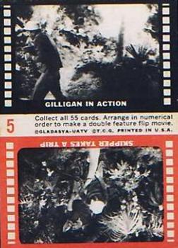 1965 Topps Gilligan's Island #5 Don't hit them too hard! They're only eggs! Back