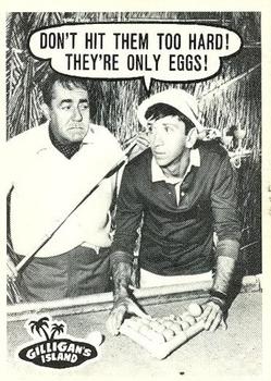 1965 Topps Gilligan's Island #5 Don't hit them too hard! They're only eggs! Front