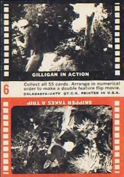1965 Topps Gilligan's Island #6 Stop crying, Skipper, I'll always be with you Back
