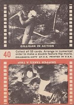 1965 Topps Gilligan's Island #40 Only an idiot would fly this plane! Happy lan Back