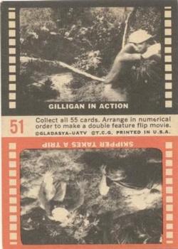 1965 Topps Gilligan's Island #51 I'm the brains of this outfit! Back