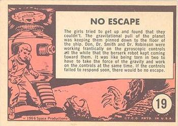 1966 Topps Lost in Space #19 No Escape Back