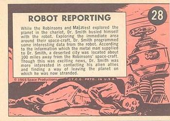 1966 Topps Lost in Space #28 Robot Reporting Back