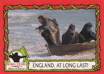 1991 Topps Robin Hood: Prince of Thieves (88) #9 England, At Long Last! Front