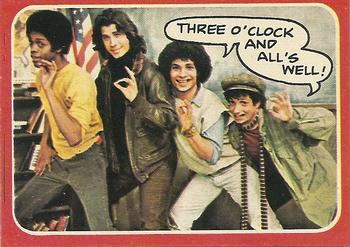 1976 Topps Welcome Back Kotter #3 Three o'clock and all's well! Front