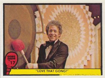 1977 Fleer Gong Show #17 