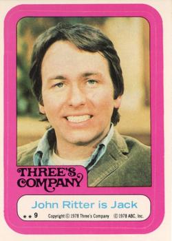 1978 Topps Three's Company #9 John Ritter is Jack Front