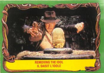 1981 O-Pee-Chee Raiders of the Lost Ark #10 Removing The Idol Front