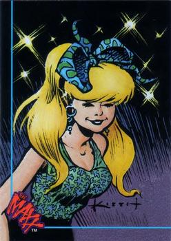 1993 Topps The Maxx #4 Julie Winters: Freelance Social Worker Front