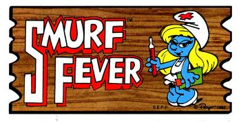 1982 Topps Smurf Supercards #14 Smurf fever Front