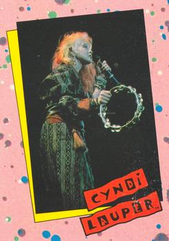 1985 Topps Cyndi Lauper #9 She's So Unusual, Cyndi's first solo album, Front