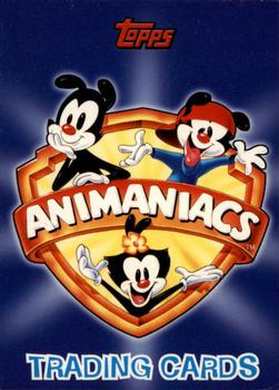 1995 Topps Animaniacs #1 Title Card / Checklist Front