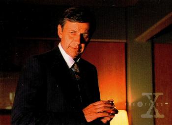 1996 Topps The X-Files Season Two #6 The Cigarette-Smoking Man Front