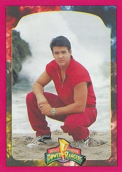 1994 Collect-A-Card Mighty Morphin Power Rangers Series 2 Retail #81 Jason Front