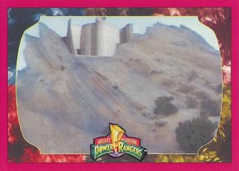 1994 Collect-A-Card Mighty Morphin Power Rangers Series 2 Retail #112 Command Center Front