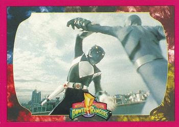 1994 Collect-A-Card Mighty Morphin Power Rangers Series 2 Retail #125 Power Block Front