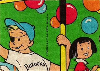 1975 Topps Bazooka Joe and His Gang #75-21 Fortune: What you wish for will be yours. Back