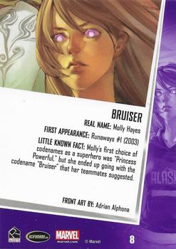 2013 Rittenhouse Women of Marvel Series 2 #8 Bruiser Back